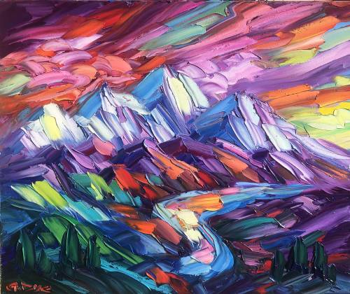 Reflection of Passion through color